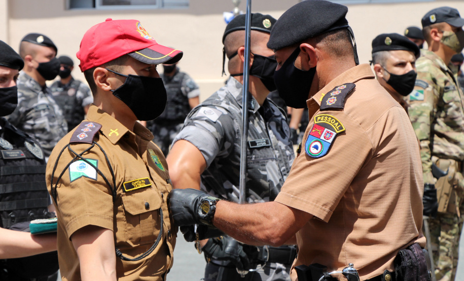 BOPE comemora 10 anos de criação com entrega de medalhas em Curitiba