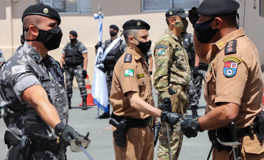 BOPE comemora 10 anos de criação com entrega de medalhas em Curitiba