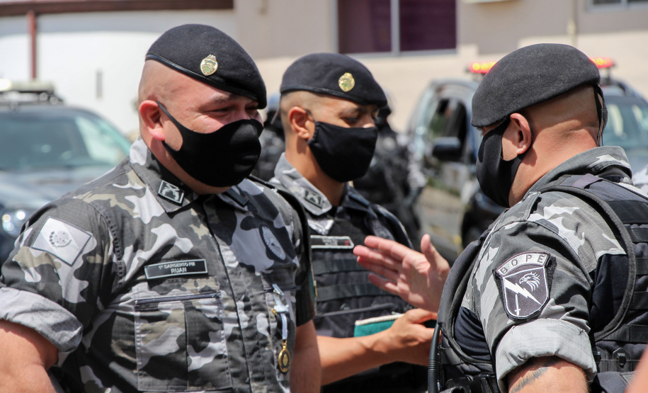 BOPE comemora 10 anos de criação com entrega de medalhas em Curitiba