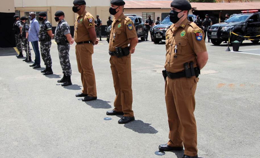 BOPE comemora 10 anos de criação com entrega de medalhas em Curitiba