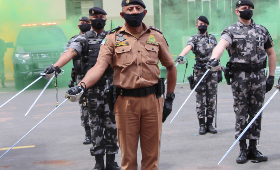 BOPE comemora 10 anos de criação com entrega de medalhas em Curitiba