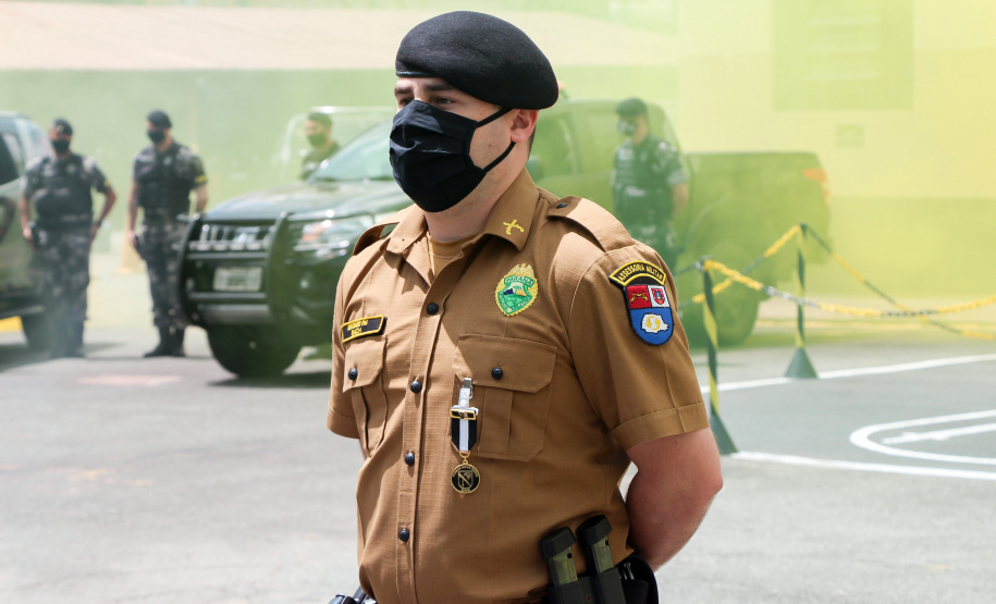 BOPE comemora 10 anos de criação com entrega de medalhas em Curitiba
