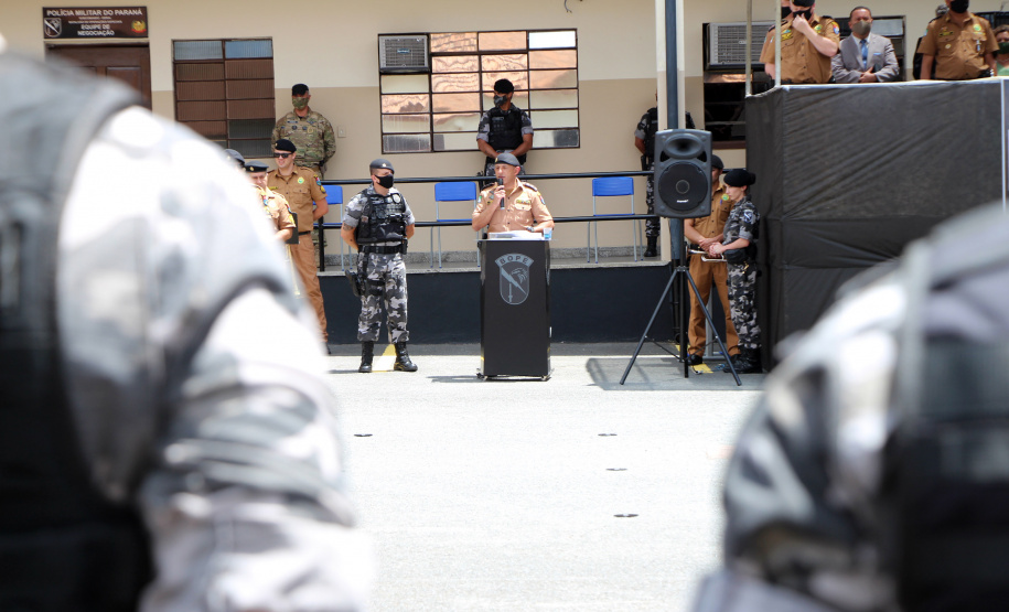 BOPE comemora 10 anos de criação com entrega de medalhas em Curitiba