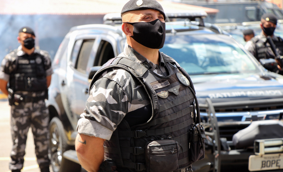 BOPE comemora 10 anos de criação com entrega de medalhas em Curitiba