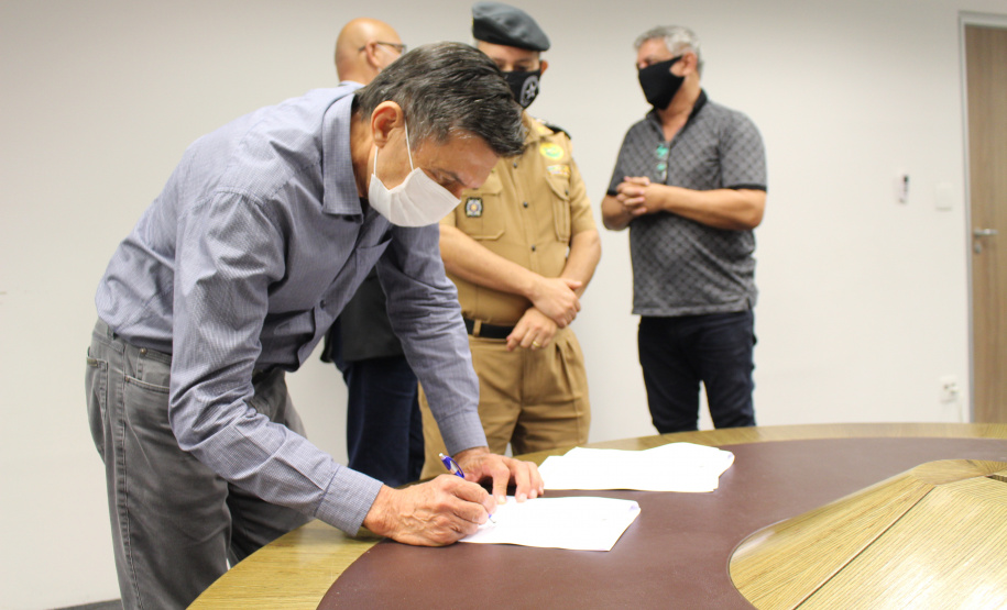 Colégio da Polícia Militar de Cornélio Procópio vai receber arena esportiva do programa Meu Campinho