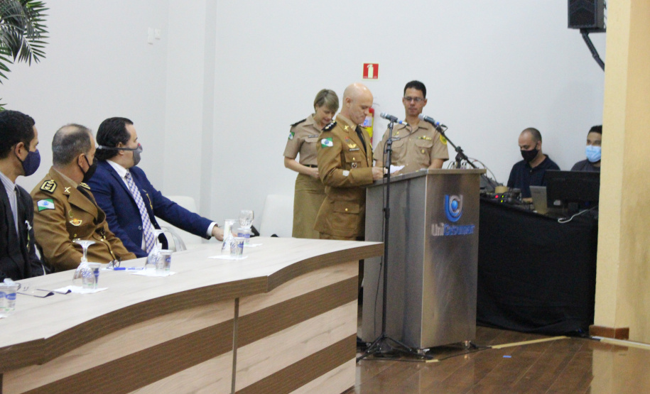 3° Comando Regional da PM celebra 10 anos e batalhão de Maringá recebe novo Comandante