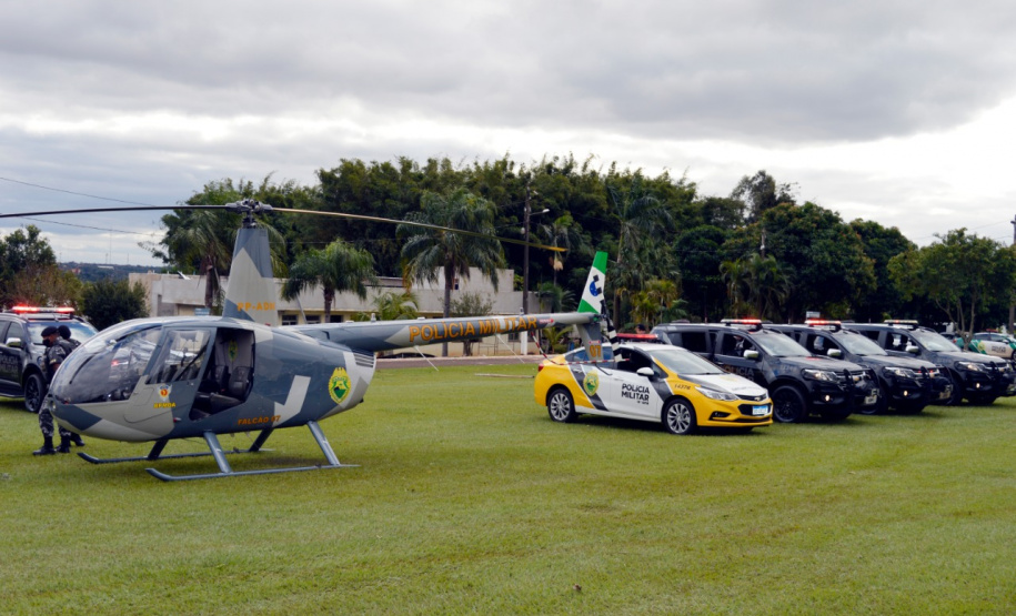 Megaoperação Metrópolis tem apoio aéreo e do Bope nas regiões oeste e sudoeste do Paraná
