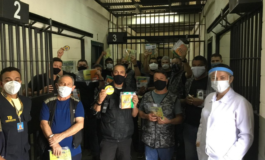 Projeto contra tuberculose conscientiza presos e servidores da PCE-US