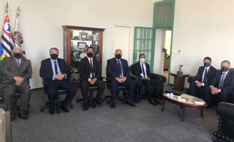Secretário coronel Marinho faz visita técnica aos principais órgãos de segurança de São Paulo
