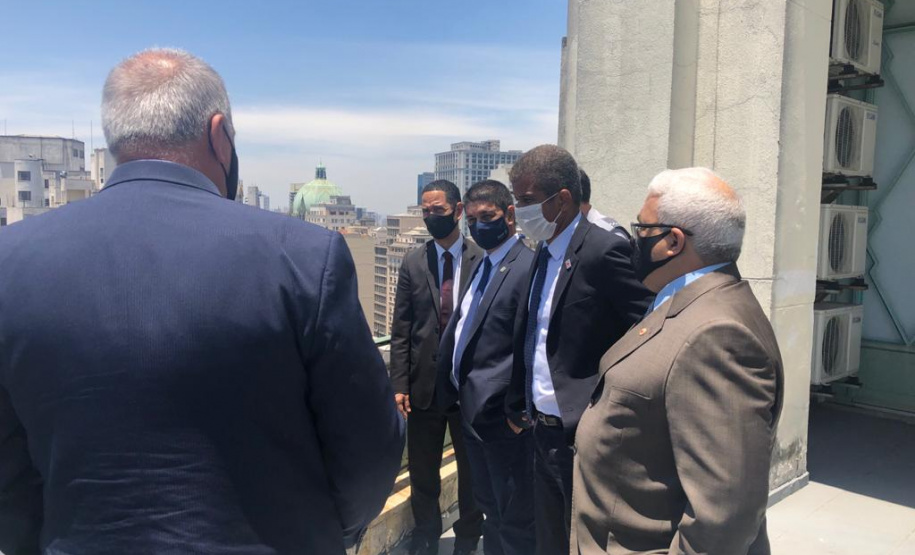 Secretário coronel Marinho faz visita técnica aos principais órgãos de segurança de São Paulo