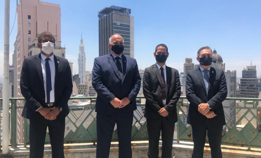 Secretário coronel Marinho faz visita técnica aos principais órgãos de segurança de São Paulo