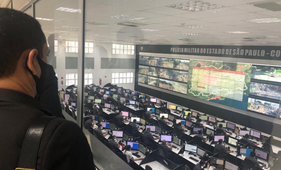Secretário coronel Marinho faz visita técnica aos principais órgãos de segurança de São Paulo