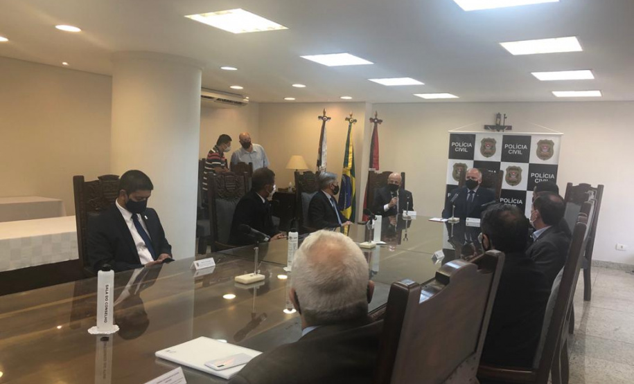 Secretário coronel Marinho faz visita técnica aos principais órgãos de segurança de São Paulo