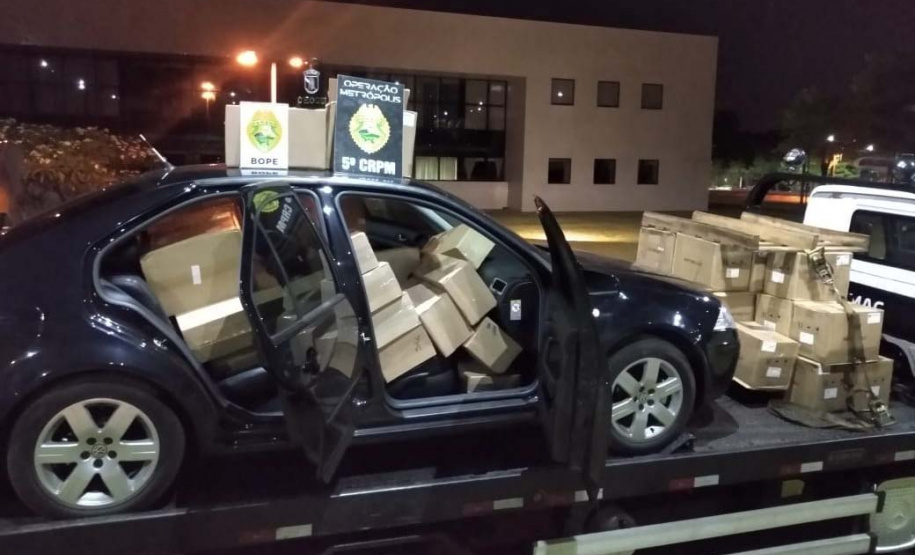 Com a Operação Metrópolis, PM apreende R$ 25 milhões em mercadorias ilegais