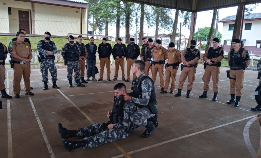 Policiais militares do Centro-Sul recebem treinamento sobre Atendimento Pré-Hospitalar Tático