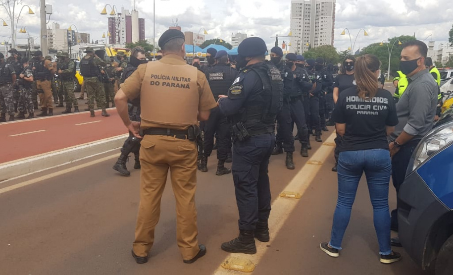 Polícias do Paraná se unem contra o crime com a megaoperação Sinergia