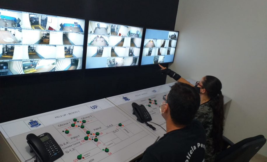 Central de Controle de Quadrantes é instalada na Penitenciária Estadual de Londrina II