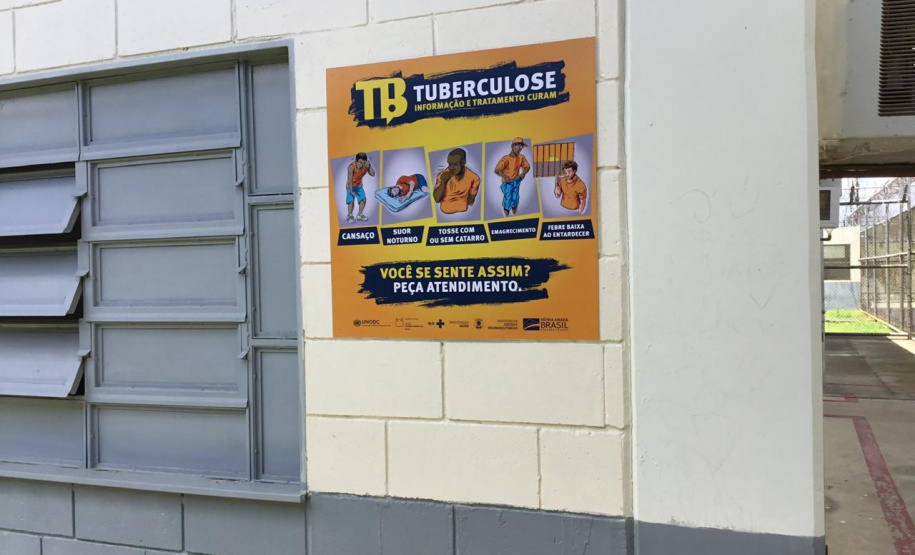 Casa de Custódia de Piraquara participa do projeto “Prisões Livres da Tuberculose”