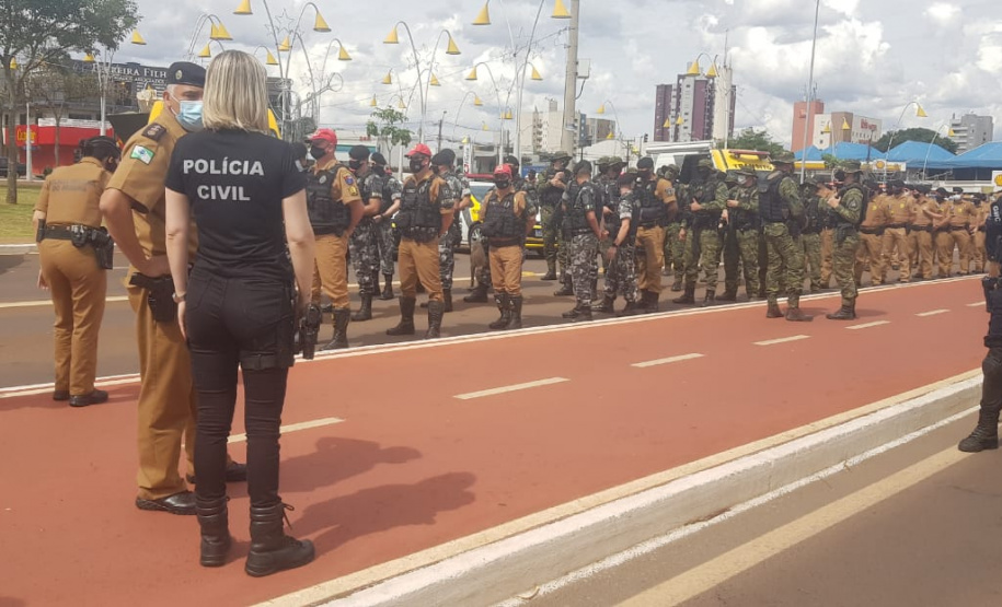 Polícias do Paraná se unem contra o crime com a megaoperação Sinergia