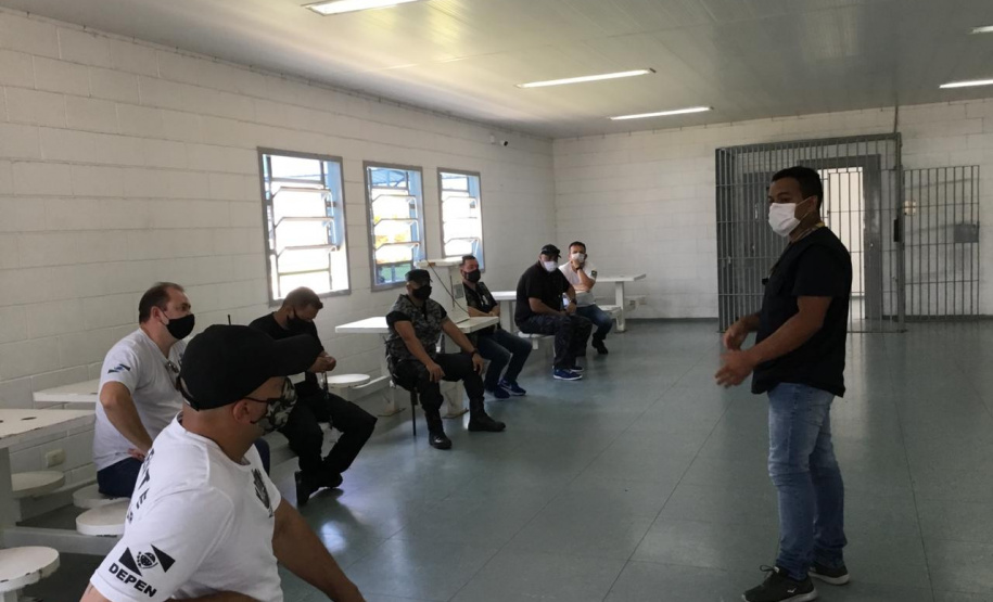 Casa de Custódia de Piraquara participa do projeto “Prisões Livres da Tuberculose”