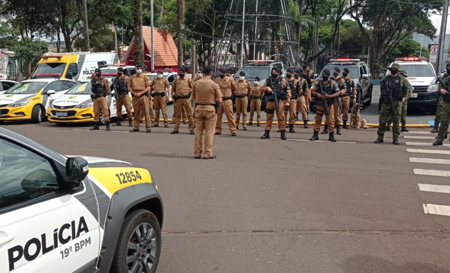 Polícias do Paraná se unem contra o crime com a megaoperação Sinergia