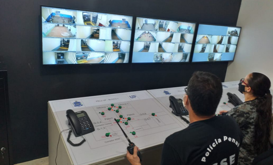 Central de Controle de Quadrantes é instalada na Penitenciária Estadual de Londrina II