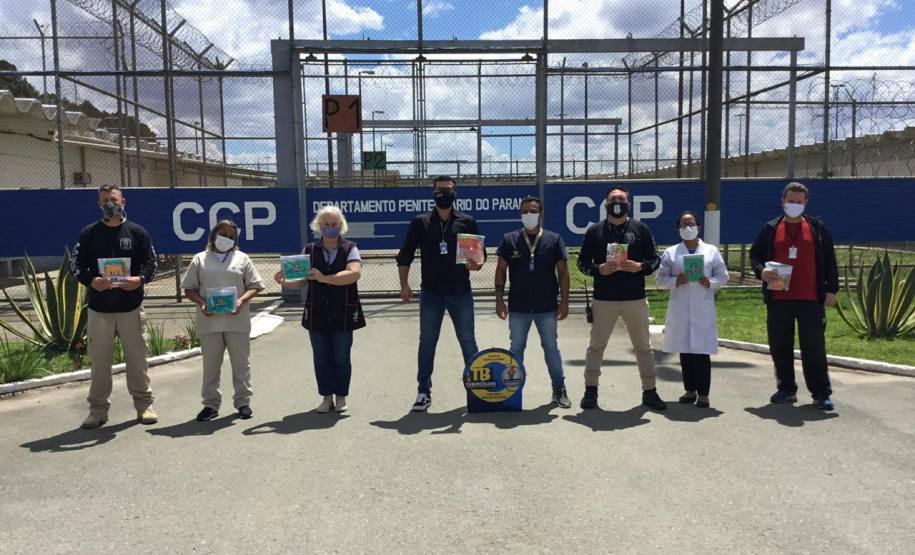 Casa de Custódia de Piraquara participa do projeto “Prisões Livres da Tuberculose”