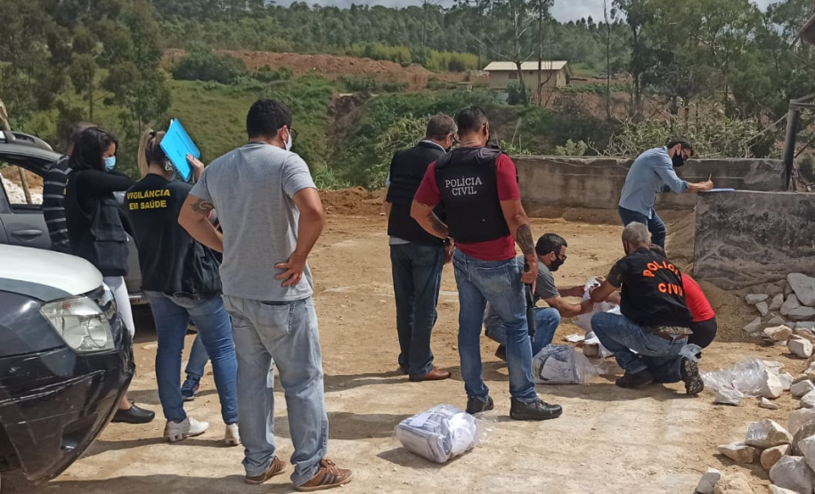 Polícia Civil incinera mais de 75 quilos de drogas na RMC