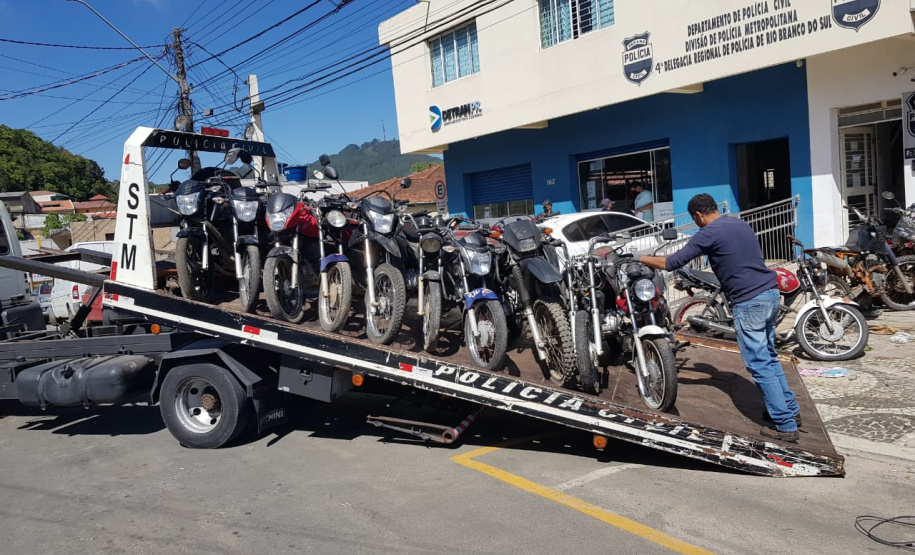 Delegacia de Rio Branco do Sul não tem mais veículos apreendidos parados
