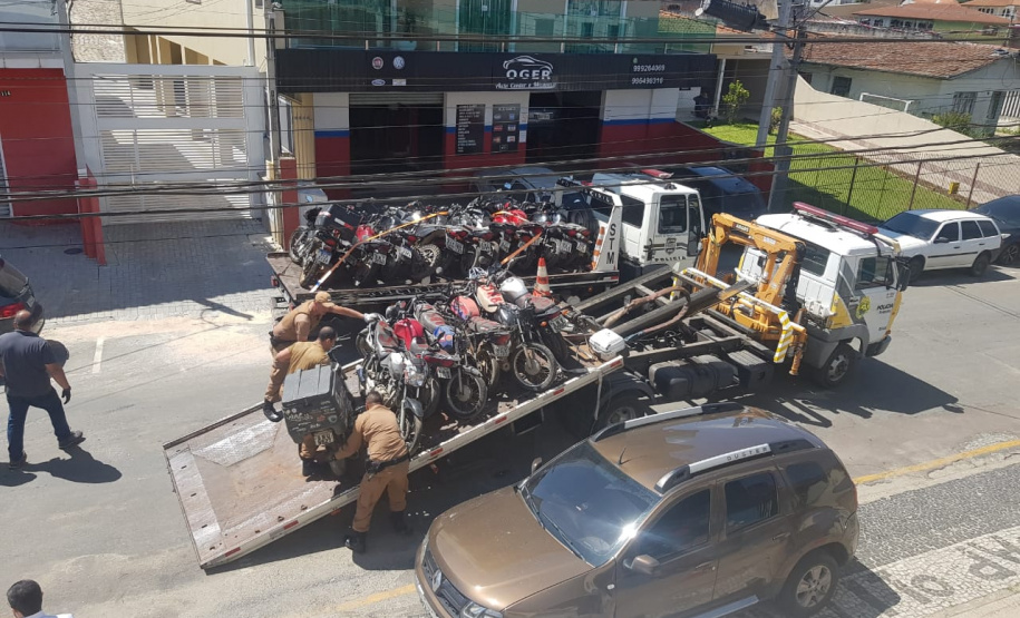 Delegacia de Rio Branco do Sul não tem mais veículos apreendidos parados