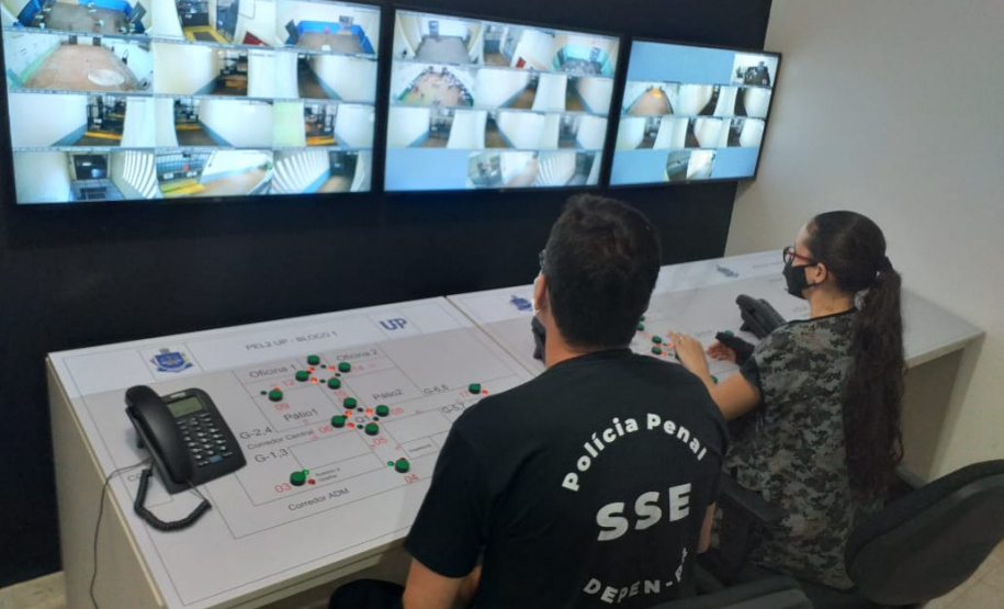 Central de Controle de Quadrantes é instalada na Penitenciária Estadual de Londrina II