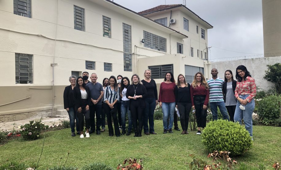 Profissionais de saúde mental que atuarão no Programa Prumos visitam instituições da Segurança Pública