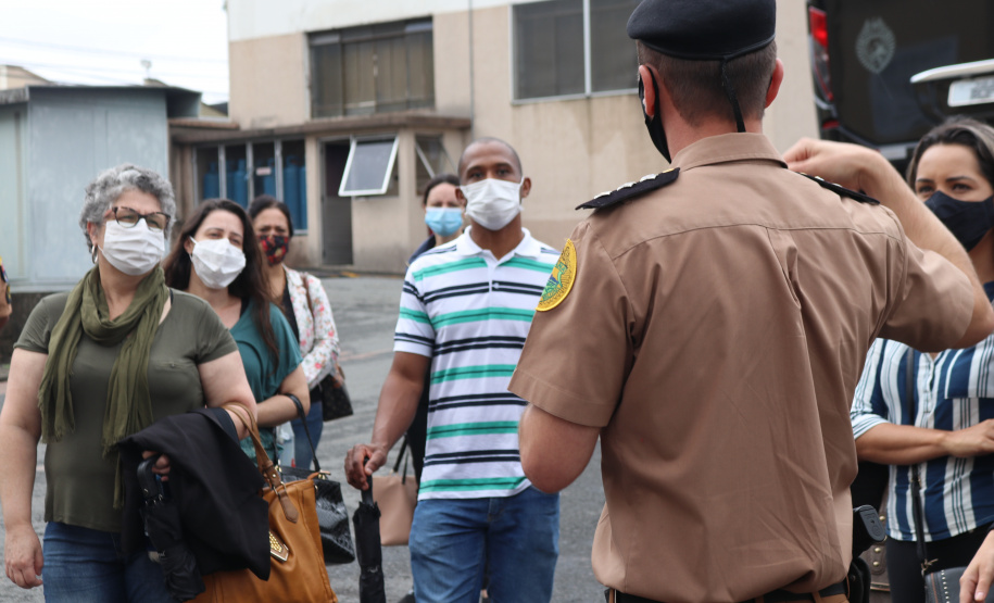 Profissionais de saúde mental que atuarão no Programa Prumos visitam instituições da Segurança Pública