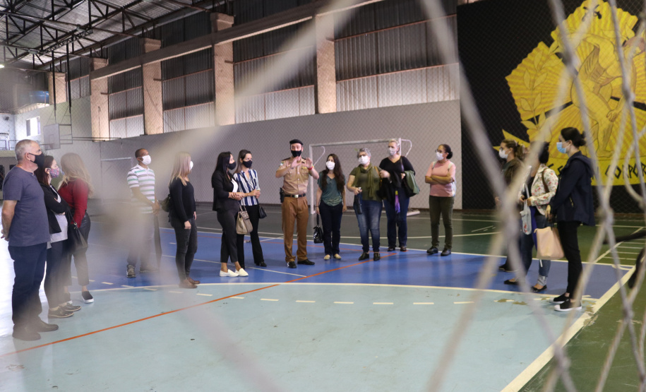 Profissionais de saúde mental que atuarão no Programa Prumos visitam instituições da Segurança Pública