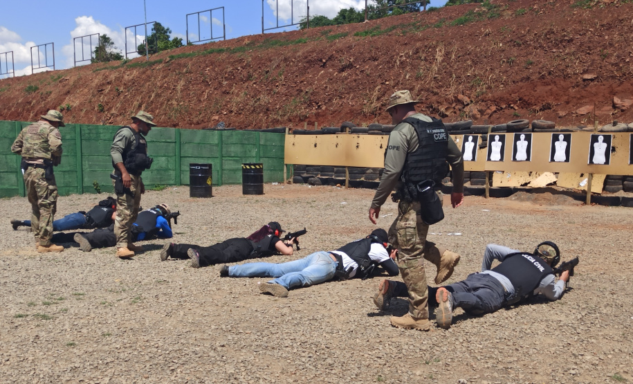 Polícia Civil promove quarta edição do curso de atualização de armamento e tiro em Londrina