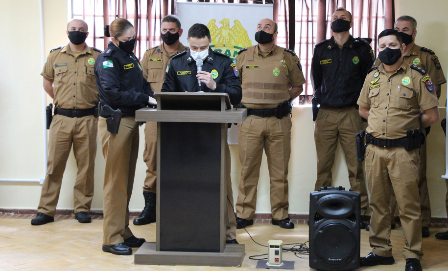 Pelotão de Trânsito do 17º Batalhão inaugura nova sede em São José dos Pinhais, na RMC