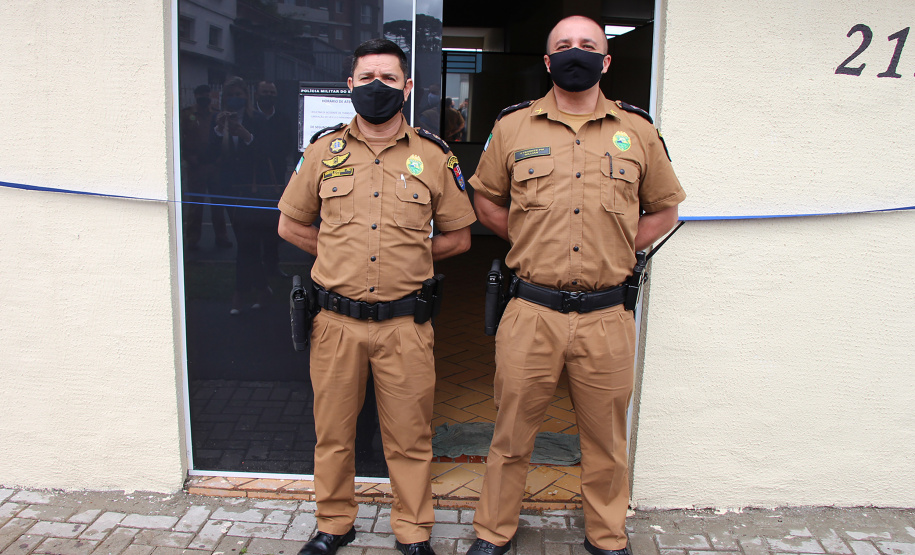 Pelotão de Trânsito do 17º Batalhão inaugura nova sede em São José dos Pinhais, na RMC