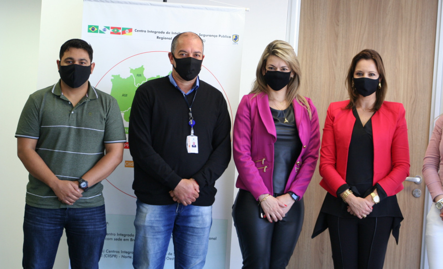 Chefe da Polícia Civil do Rio Grande do Sul visita Secretaria da Segurança Pública do Paraná em Curitiba