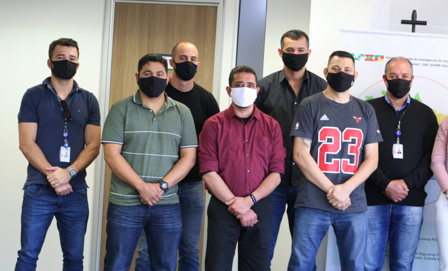 Chefe da Polícia Civil do Rio Grande do Sul visita Secretaria da Segurança Pública do Paraná em Curitiba