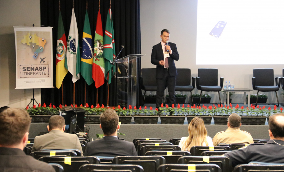 SENASP apresenta projeto de compartilhamentos de dados e valorização dos policiais, em Curitiba