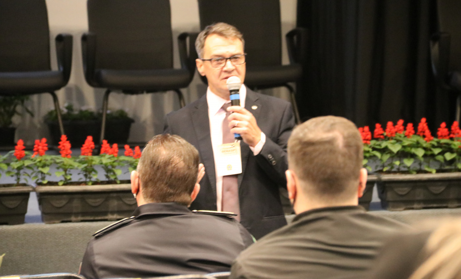 SENASP apresenta projeto de compartilhamentos de dados e valorização dos policiais, em Curitiba