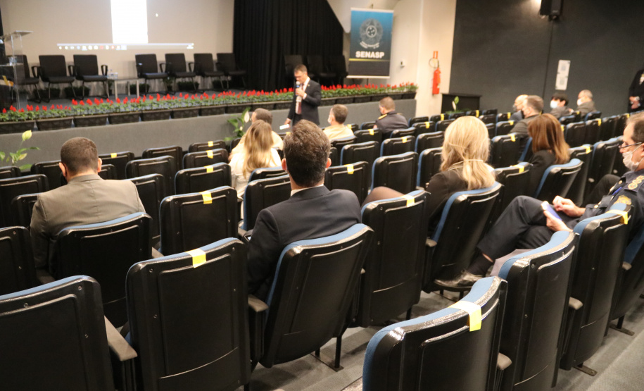 SENASP apresenta projeto de compartilhamentos de dados e valorização dos policiais, em Curitiba