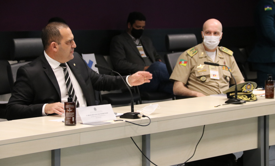 No Paraná, Senasp ouve experiências e demandas de Secretarias da Segurança Pública e polícias Militares e Civis dos estados do Sul