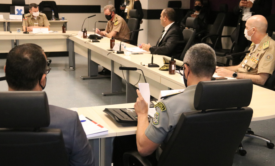 No Paraná, Senasp ouve experiências e demandas de Secretarias da Segurança Pública e polícias Militares e Civis dos estados do Sul