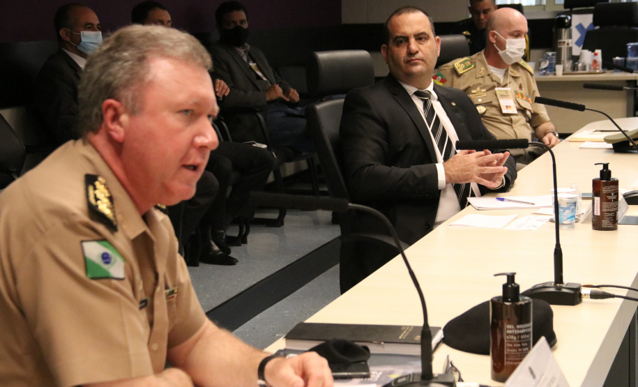 No Paraná, Senasp ouve experiências e demandas de Secretarias da Segurança Pública e polícias Militares e Civis dos estados do Sul