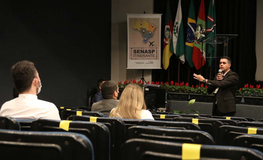 SENASP apresenta projeto de compartilhamentos de dados e valorização dos policiais, em Curitiba