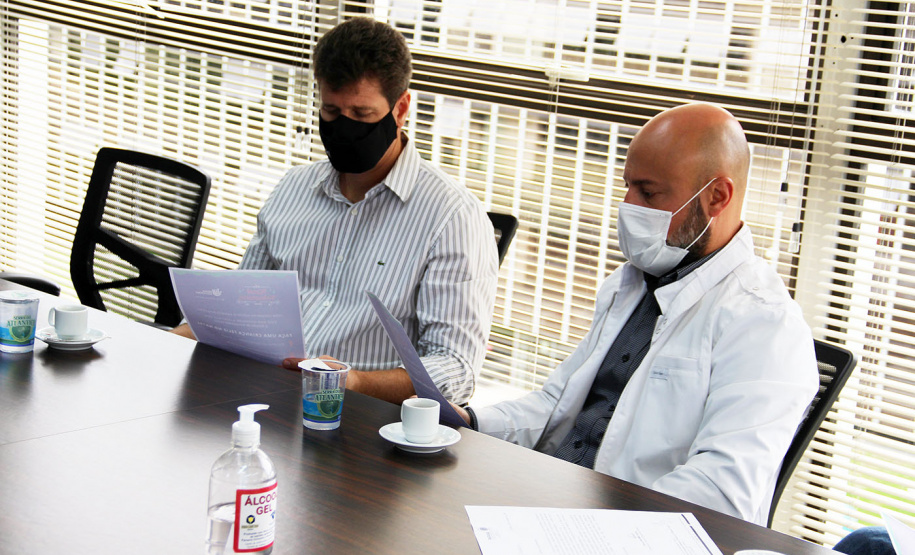 Integrantes do motoclube Próxima Parada visitam Secretaria da Segurança Pública para apoiar campanha Natal Voluntário