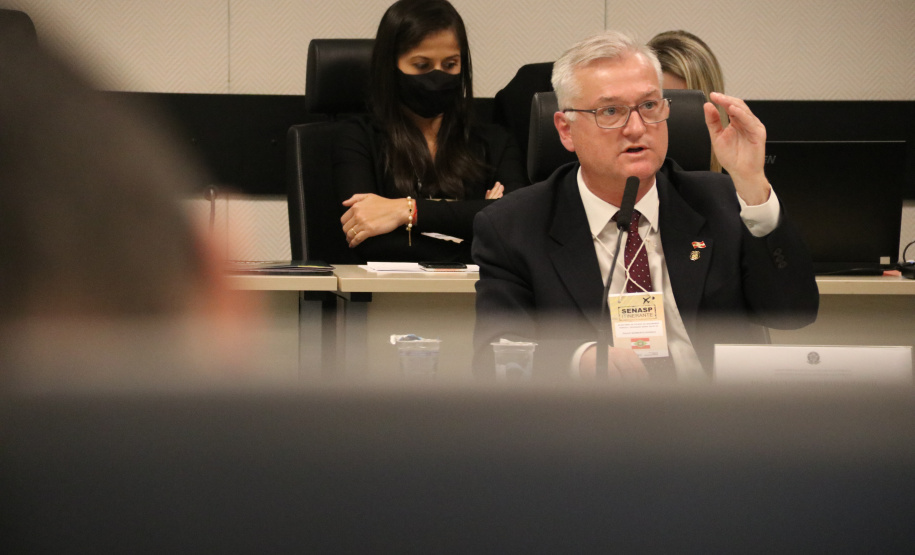 No Paraná, Senasp ouve experiências e demandas de Secretarias da Segurança Pública e polícias Militares e Civis dos estados do Sul