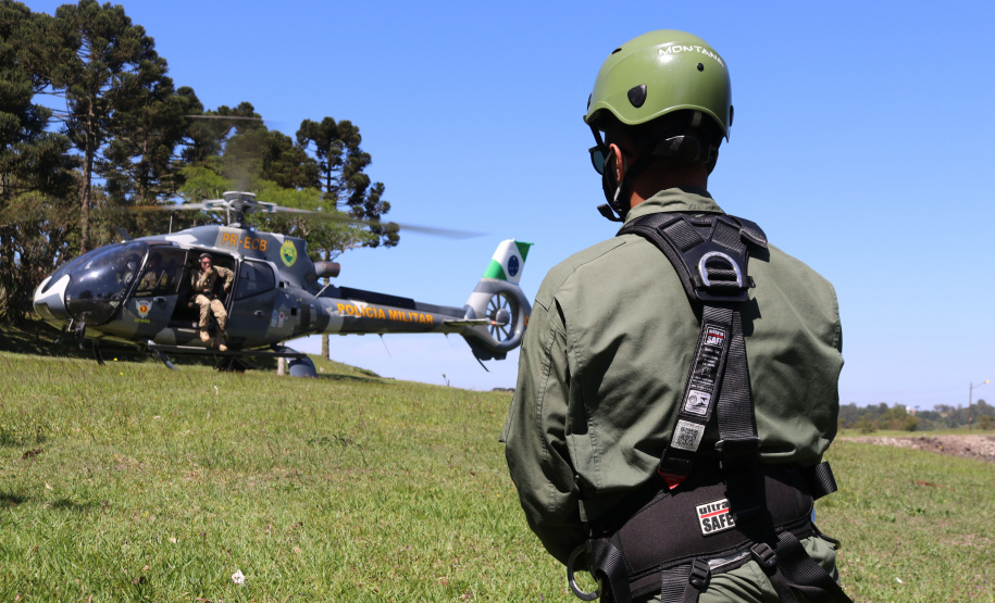 BPMOA reforça treinamento de pilotos e tripulação médica