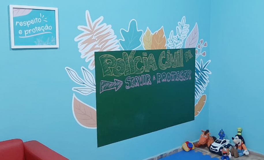 Polícia Civil conta com espaço exclusivo para atender mulheres e crianças em Ortigueira